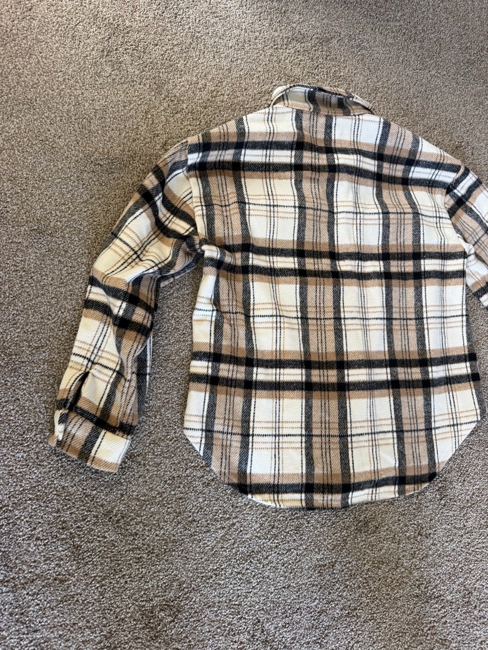 Love Tree Oversized Plaid Shacket - Picture 8 of 8